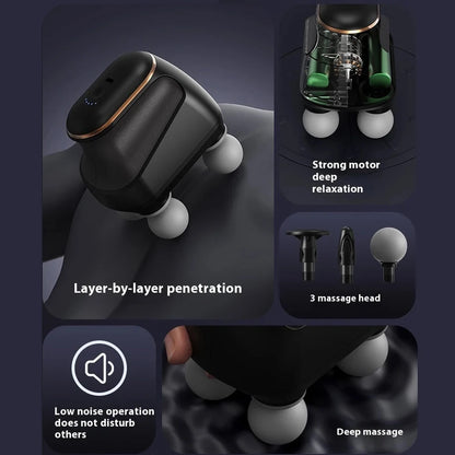 DeepRelie Compact 4-Head Massager